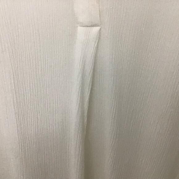 Collection L Rolled Short Sleeve Gauzy Viscose Popover Top 14 - Picture 5 of 7